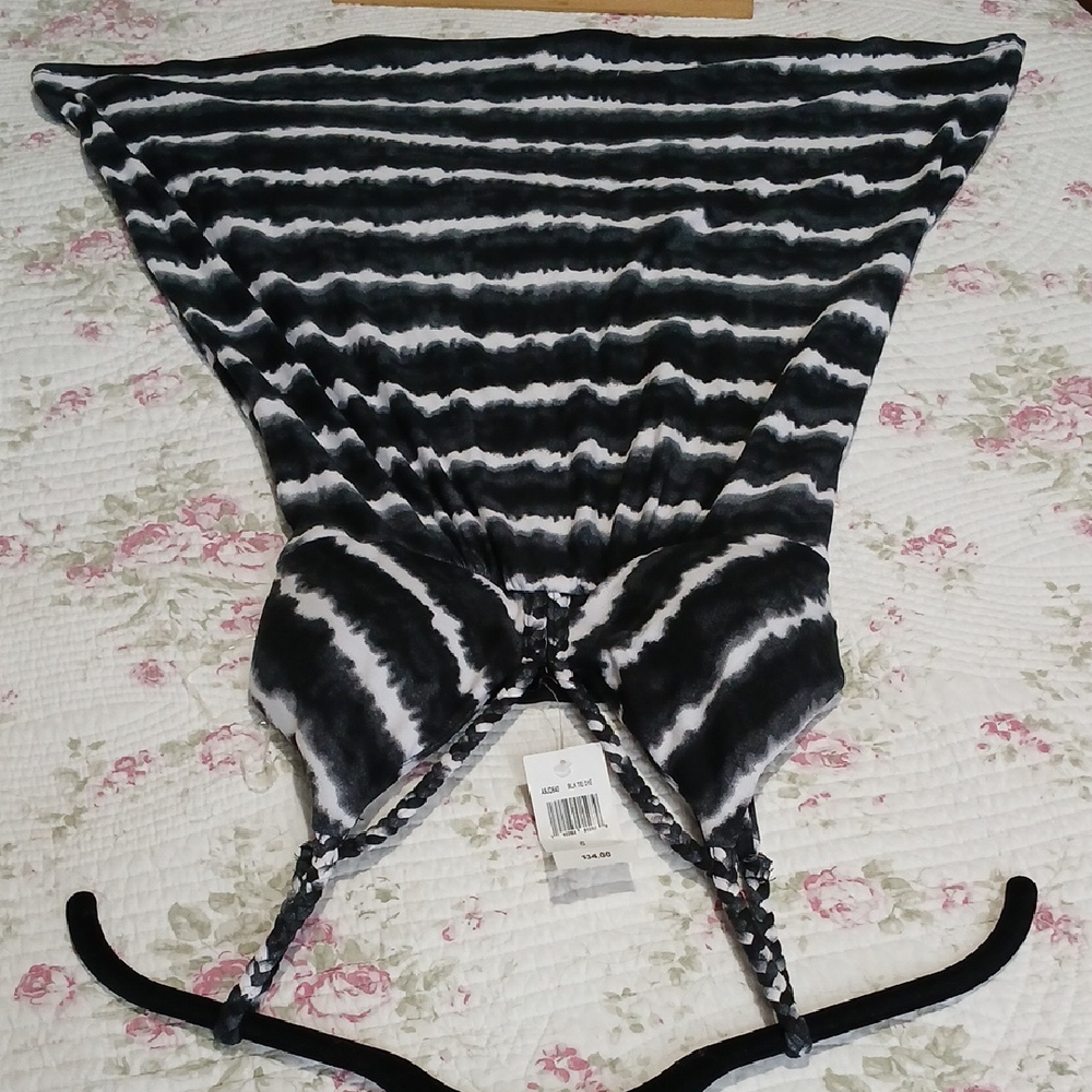 NEW Striped Swim Coverup